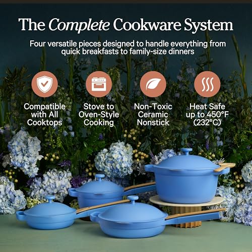 Cookware Set 13 (Forget-Me-Not Blue)