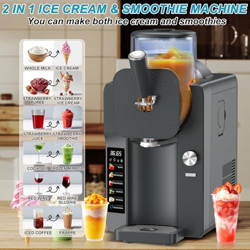 Ice Cream & Slushie Maker 70 oz (Gray / 70 oz)