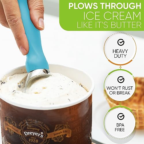 Heavy Duty Metal Ice Cream Scooper (2 Count)