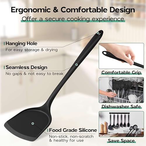 Kitchen Utensils Set (Black)