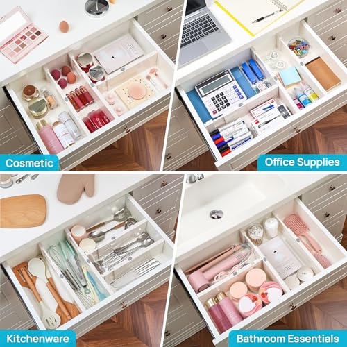 Drawer Dividers for Clothes 8 Pack (8 Count)