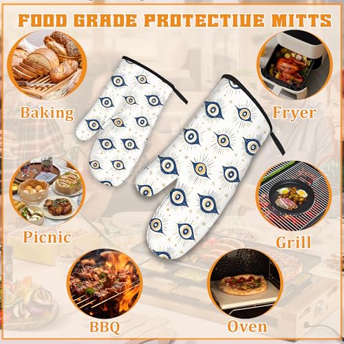 Evil Eyes Oven Mitts and Pot Holders (4 Count)