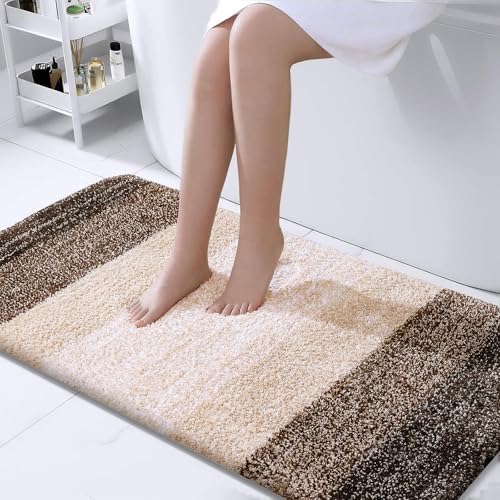 Bathroom Runner Rug 44x24 (44" X 24" / Light Brown)