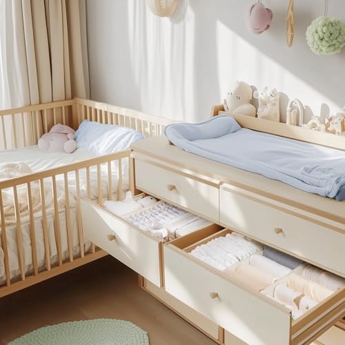 Drawer Organizer Clothes (Beige / 24PACK)