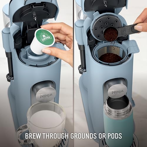 Pod & Grounds XL Coffee Maker (XL-Denim Blue)