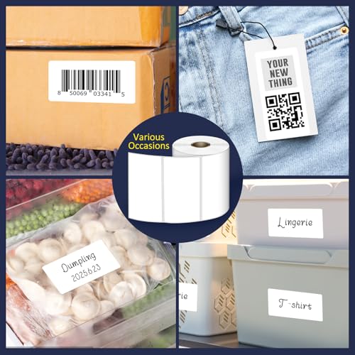 L Liked 4" x 2" Direct Thermal Labels (750 Count)
