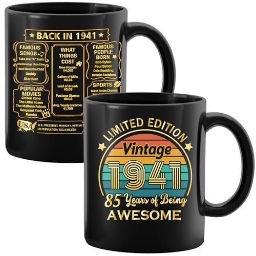 85th Birthday Gifts for Women Men (85-1941)
