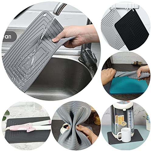 Silicone Trivets Mats Set