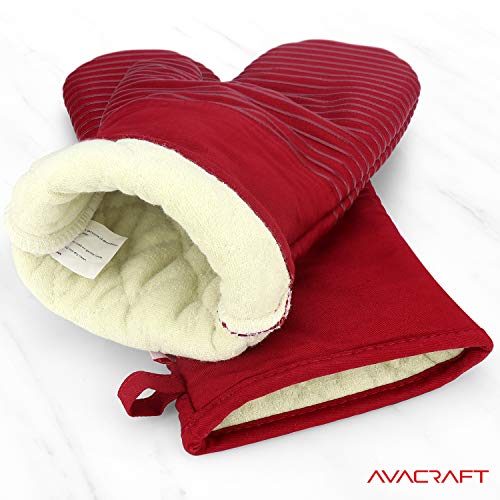 Oven Mitts Pair (Red Oven Mitts)