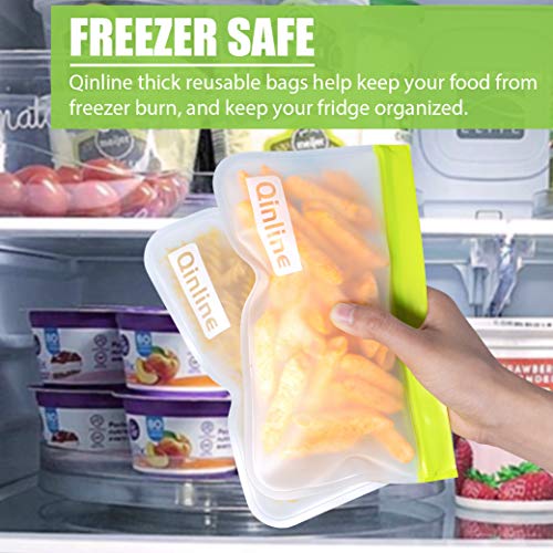 Reusable Food Storage Bags (Multicolor)