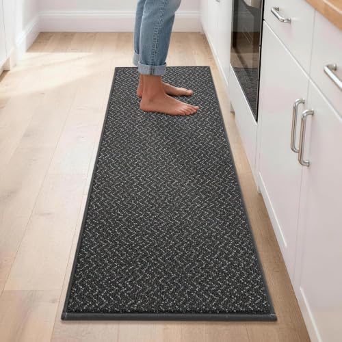 Kitchen Rugs Non (Dark Grey / 17“x60”)