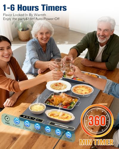 Warming Mat for Food (Gray / 32x15 Inch)