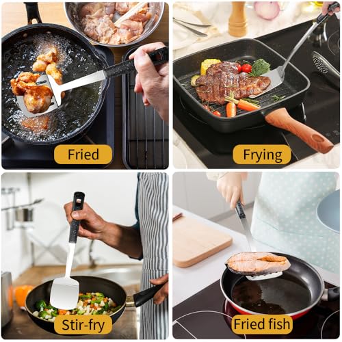 Stainless Steel Spatula with Heat Resistant Handle (Stainless Steel Spatula-1)