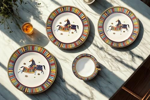 Porcelain Dinnerware Set for 4