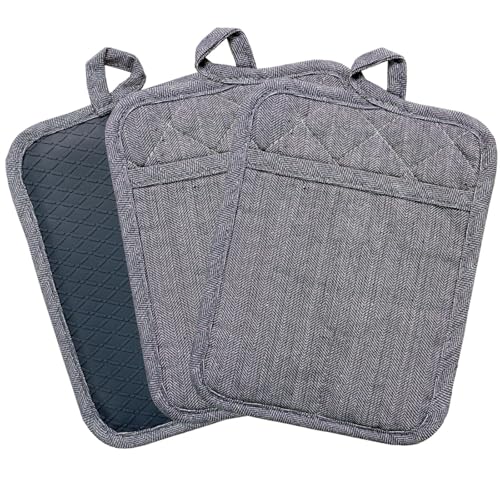 Pot Holders Yarn (Potholders / Pot Holders Gray)