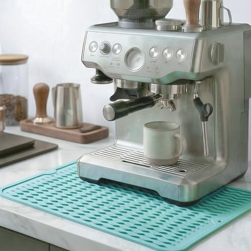 Silicone Dish Drying Mat (Mint / 16"L x 12"W)