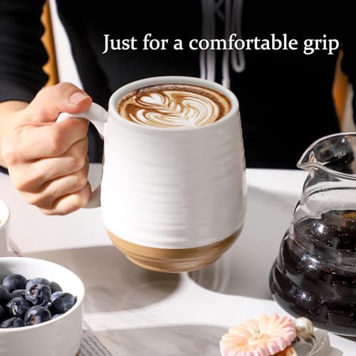 Coffee Mugs Set of 2 (White-2)