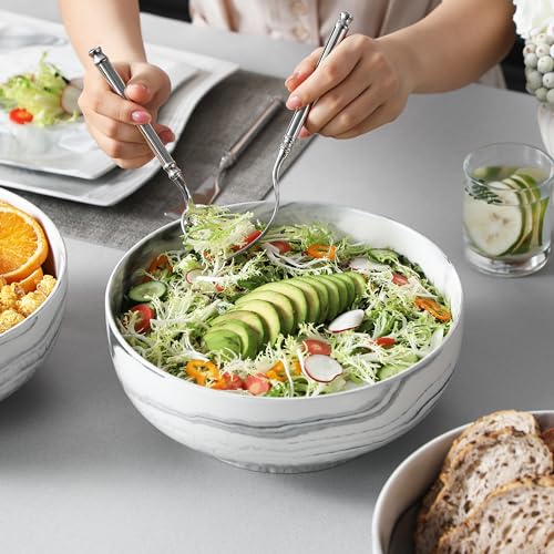 Large Serving Bowls (Marble Grey / 114 OZ (Set of 2))