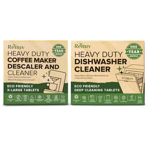 Dishwasher Cleaner + Coffee Maker Cleaner Bundle (Dishwasher + Coffee Maker Cleaner)