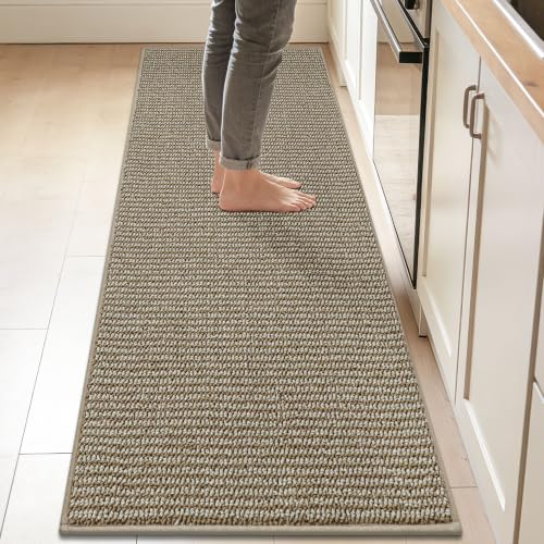 Kitchen Runner Rugs 24"x84" (Light Beige / 24" X 84" (Rectangular))