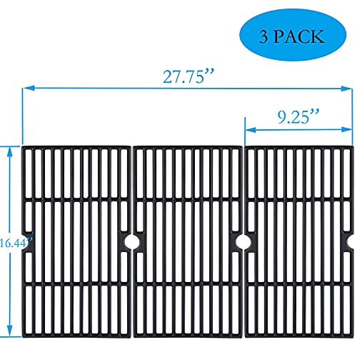 DGF493BNP Grates Grill Replacement Parts for Dyna Glo Grill Grates DGF493PNP (16 4/9 x 27 3/4" for 3pcs grates)