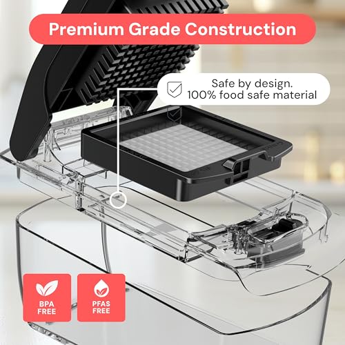 Pro Original Vegetable Chopper & Spiralizer (Clear / 4 in 1)