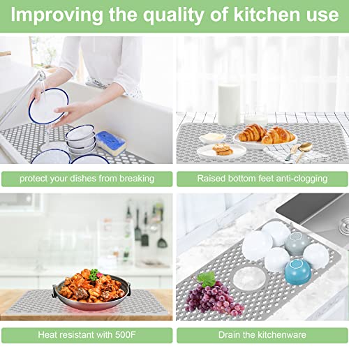 Kitchen Sink Protectors (24"x 12" Center Drain)