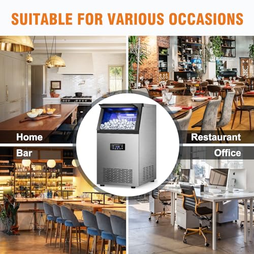 Commercial Ice Maker Machine (120Lbs/24)