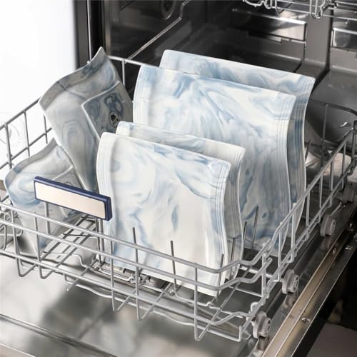Plates and Bowls Sets (26 Piece(Service for 6) / Blue)