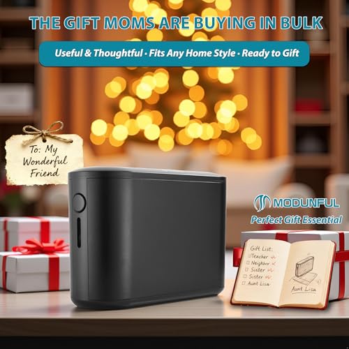 Multifold Paper Towel Dispenser Countertop Compact Design for Kitchen Black (D-24 Black)