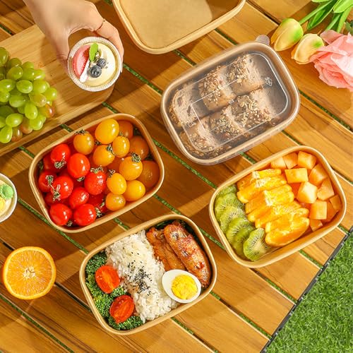 50 Pack 22oz Paper Bowls (50 Count)