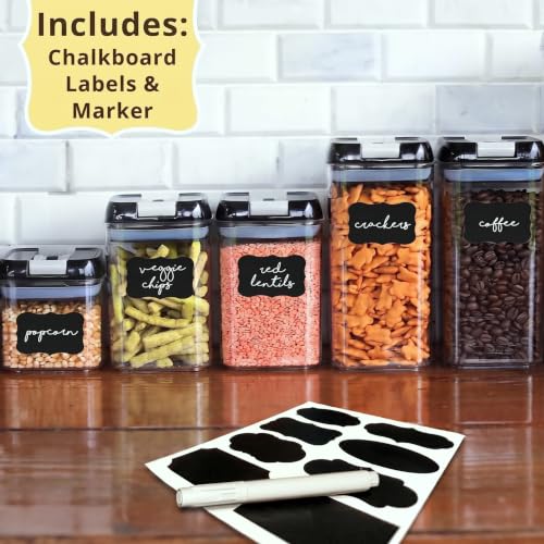 Airtight Food Storage Containers with Lids (7pack)