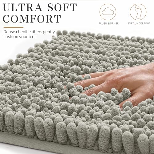 Bathroom Rugs Non Slip Washable
