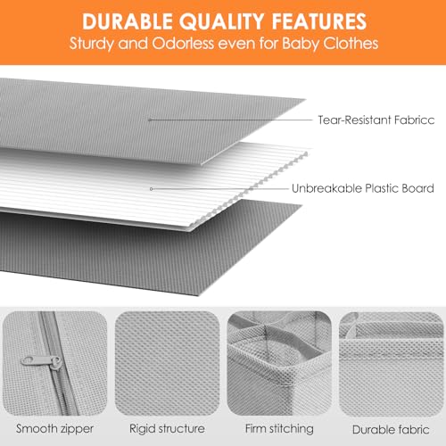 Drawer Organizer Clothes (8 Count)