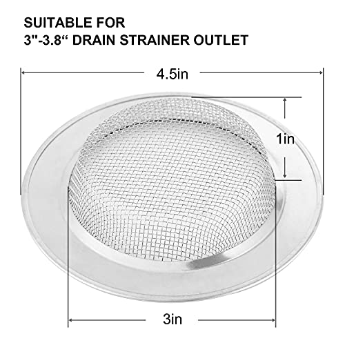 2PCS Kitchen Sink Strainer (2 Count)