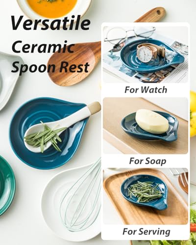 Spoon Rest for Stove Top (Blue)