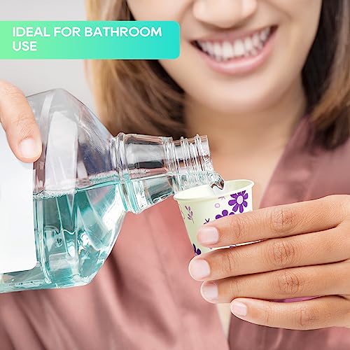 600 Pack] 3oz Disposable Bathroom Cups (JP-3-ZB01-600-P)