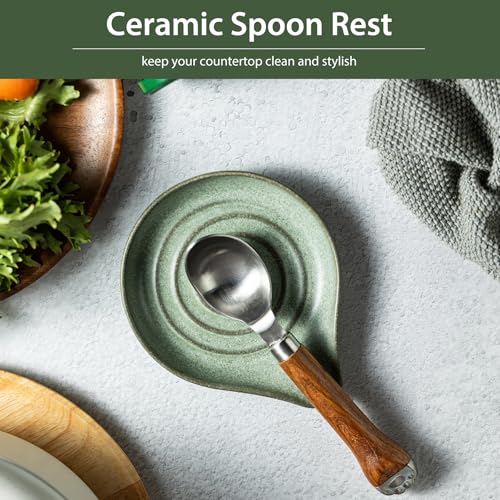 Spoon Rest for Stove Top (Sage Green)