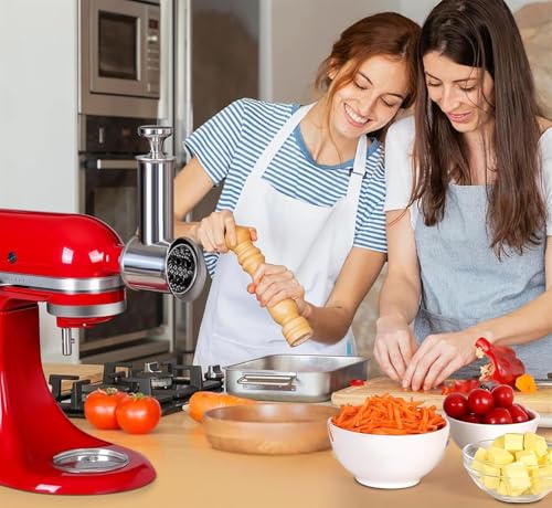 Stainless Steel Slicer Shredder Attachment For KitchenAid Mixer