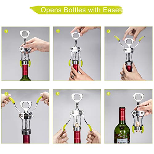 Wine Opener Premium Wing Corkscrew Wine Bottle Opener