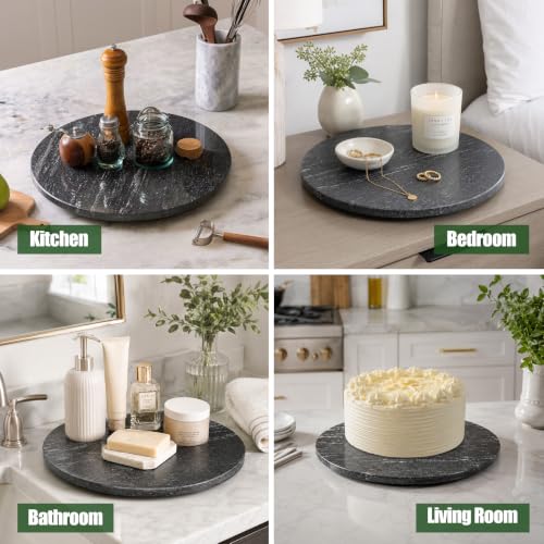 Marble Lazy Susan (Via Lactea / 16")
