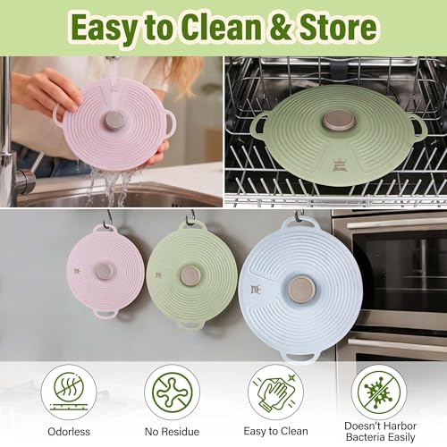 Silicone Lids for Bowl 3 Pack (A-3Mix)