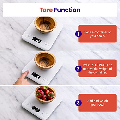 Food Kitchen Scale (White)