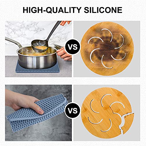4 Pack Silicone Trivet Mat (4 Count)