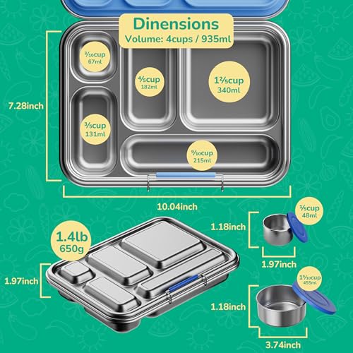 Stainless Steel Bento Box Kids