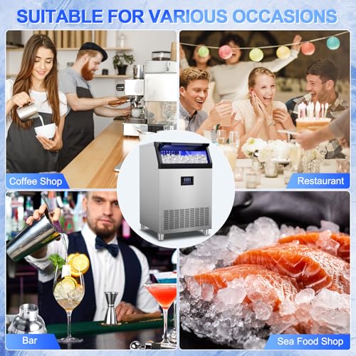 Commercial Ice Maker Machine 350Lbs