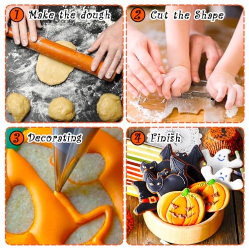 Halloween Cookie Cutters 5pcs (Halloween)