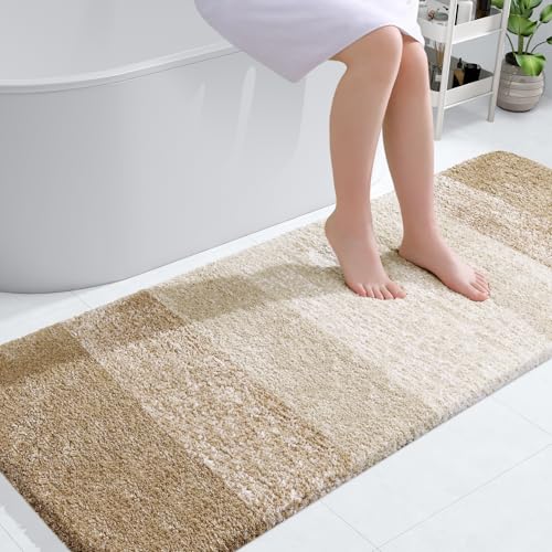 Bathroom Runner Rug 59x24 (59" X 24" / Tan)