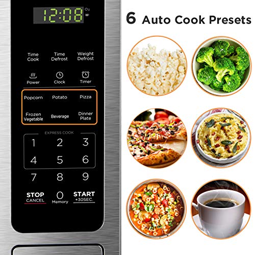 Microwave Countertop 1.4 Cu.Ft (1.4 Cu.Ft Stainless Steel)