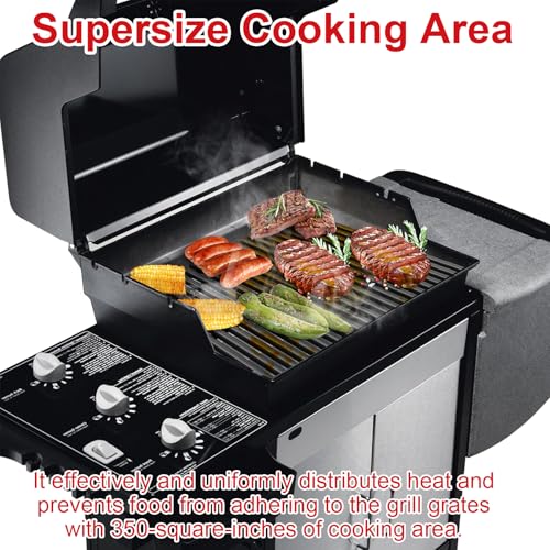 17.4" Grill Grates 7525 for Weber Spirit 300 (17.4" x 23.6")
